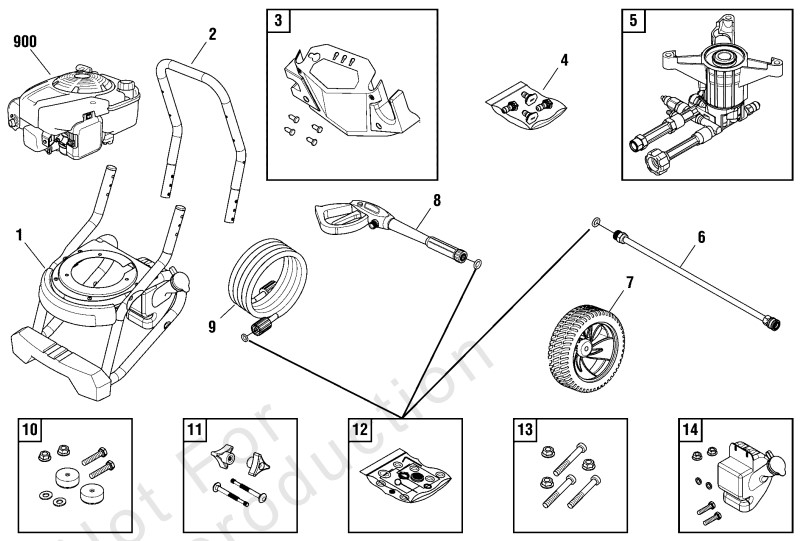 TROY-BILT 020605 Pressure Washer Replacement Parts, Pump, Breakdown & owners manual
